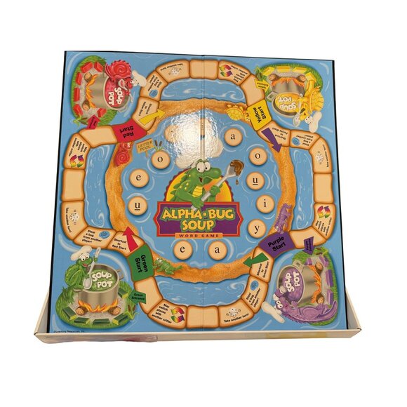 ALPHA BUG SOUP Learning Resources Phonics Word Spelling Skills Board Game - Picture 5 of 6